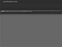 Tablet Screenshot of mytubestars.com